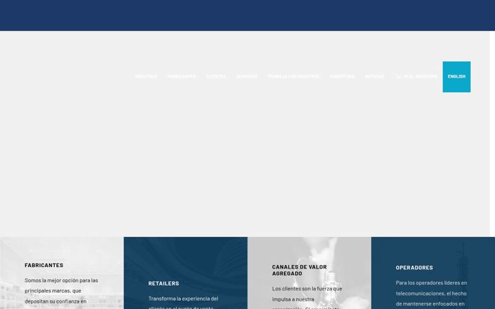 Screenshot of intcomex.com
