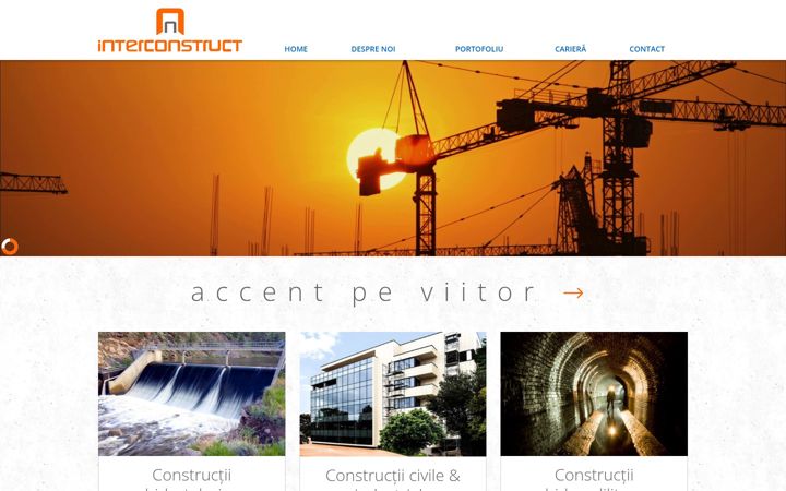 Screenshot of intct.ro