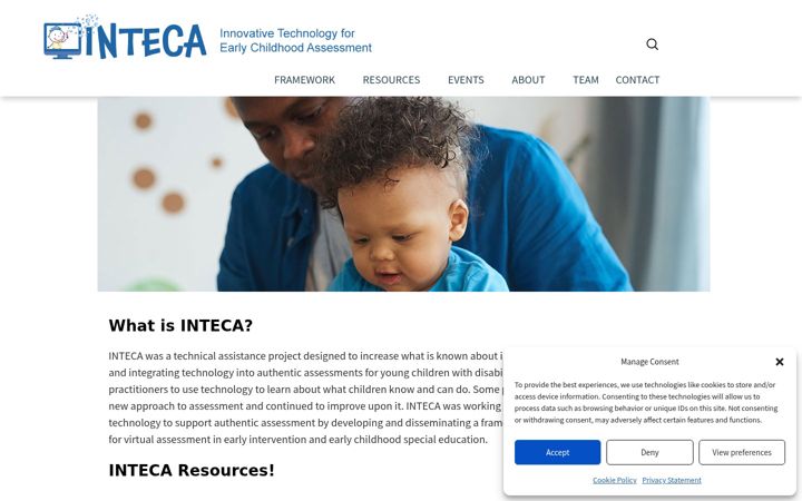 Screenshot of inteca-idea.org