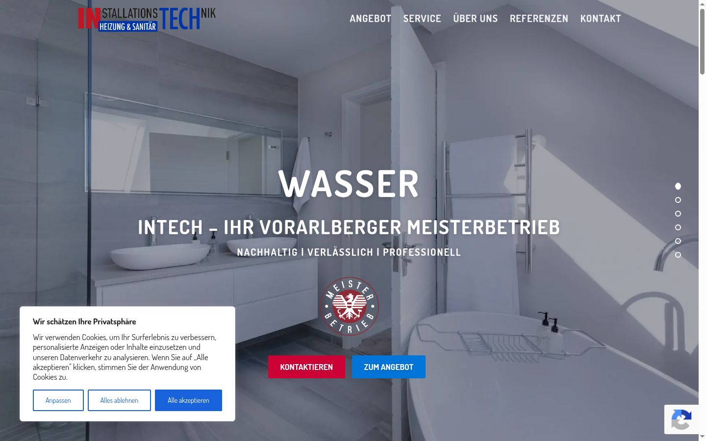 Screenshot van de toestemmingsbanner zoals getoond vóór enige interactie