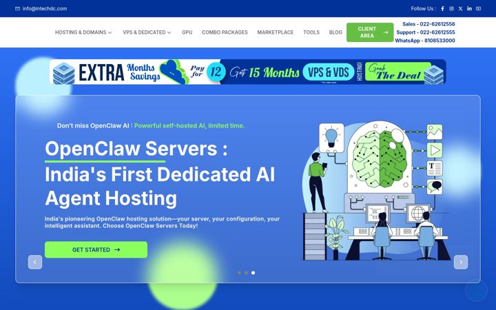 Screenshot of intechdc.com