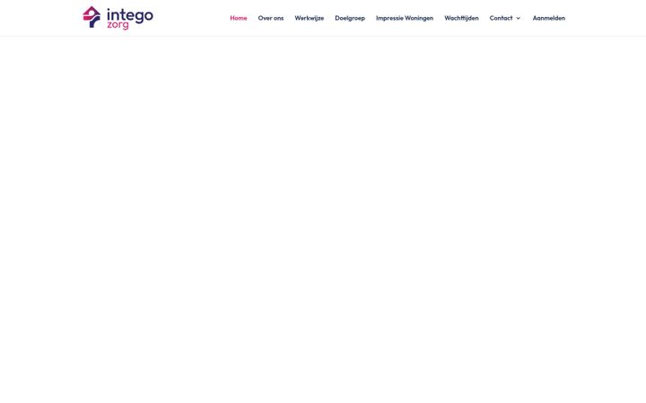 Screenshot of integozorg.nl