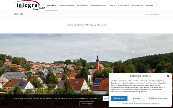 Screenshot of integra-suchthilfe.de