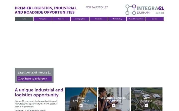 Screenshot of integra61.co.uk