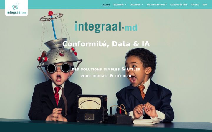 Screenshot of integraal-md.fr