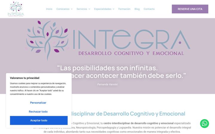Screenshot of integradesarrollo.es