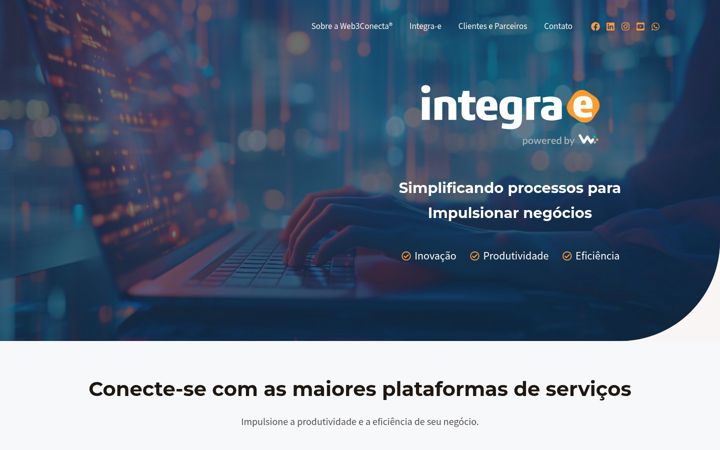 Screenshot of integrae.app