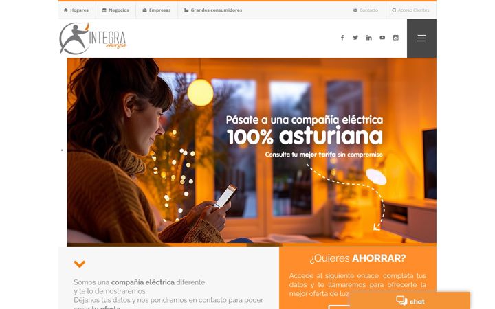Screenshot of integraenergia.es