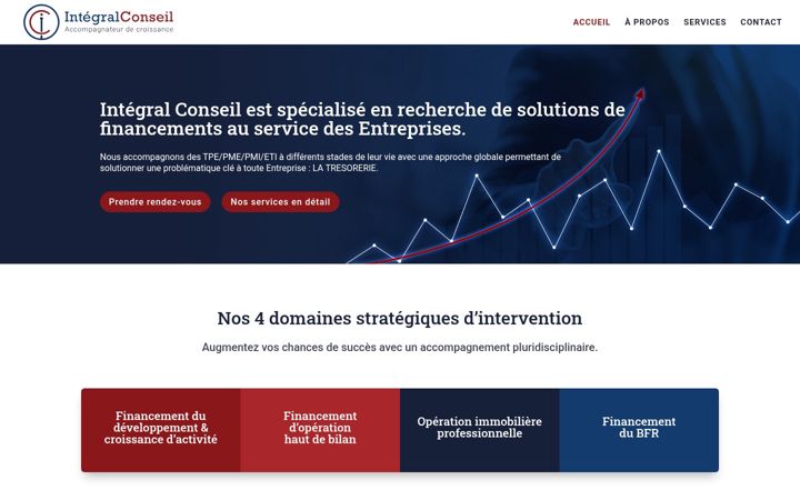 Screenshot of integral-conseil.fr
