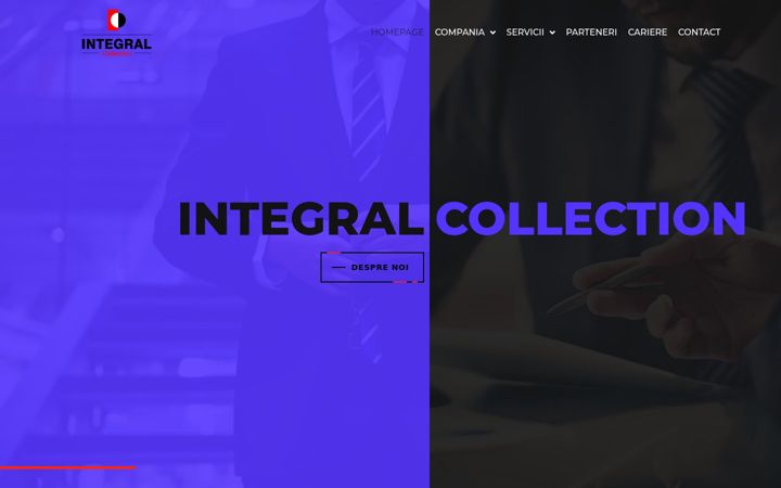 Screenshot of integralcollection.ro