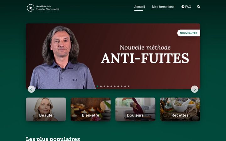 Screenshot of integrale-santenaturelle.com