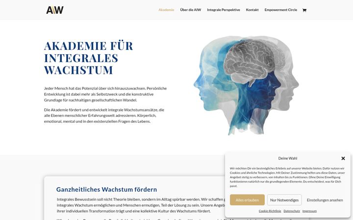 Screenshot of integrales-wachstum.de