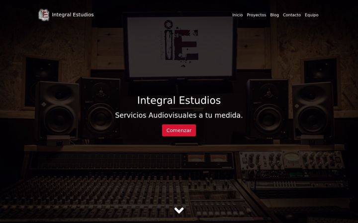Screenshot of integralestudios.es