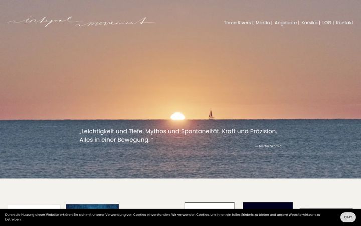 Screenshot of integralmovement.info