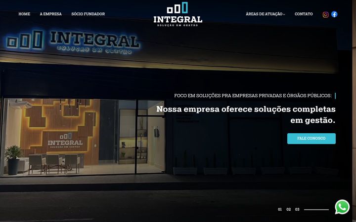 Screenshot of integralsolucao.com.br
