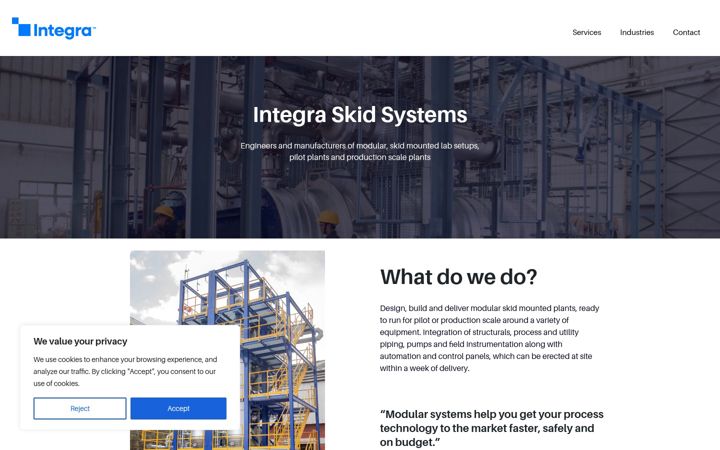 Screenshot of integraskids.com
