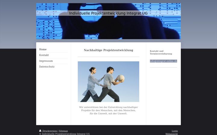 Screenshot of integrat-online.de