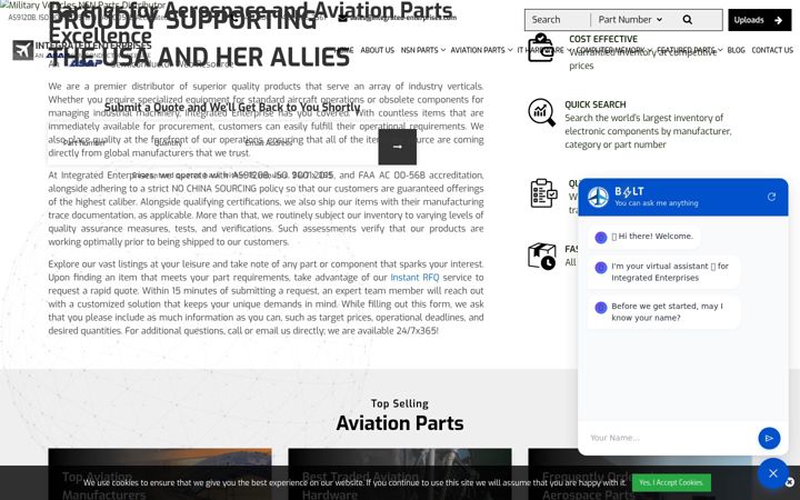 Screenshot of integrated-enterprises.com
