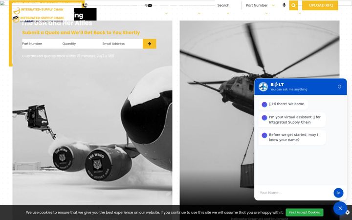 Screenshot of integrated-supplychain.com