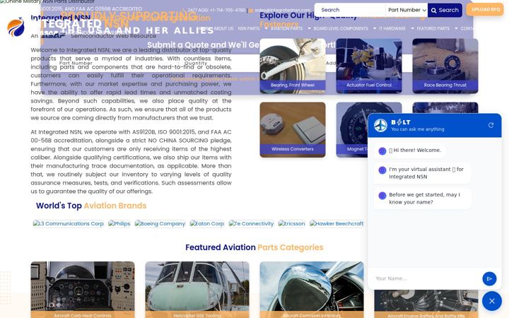 Screenshot of integratednsn.com