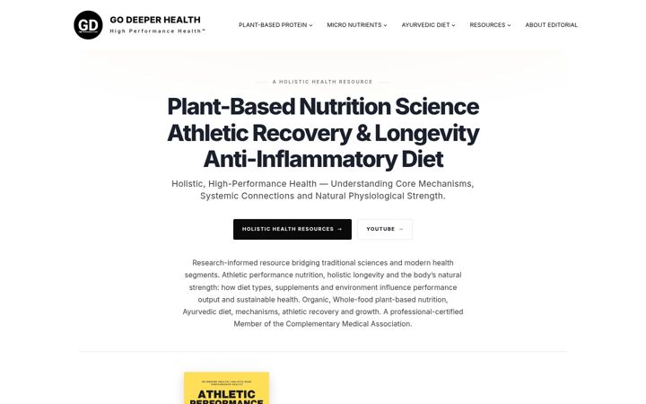Screenshot of integratiivehealth.com