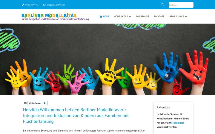 Screenshot of integration-kitas.de