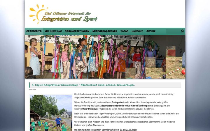 Screenshot of integration-sport.de