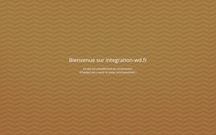 Screenshot of integration-wd.fr