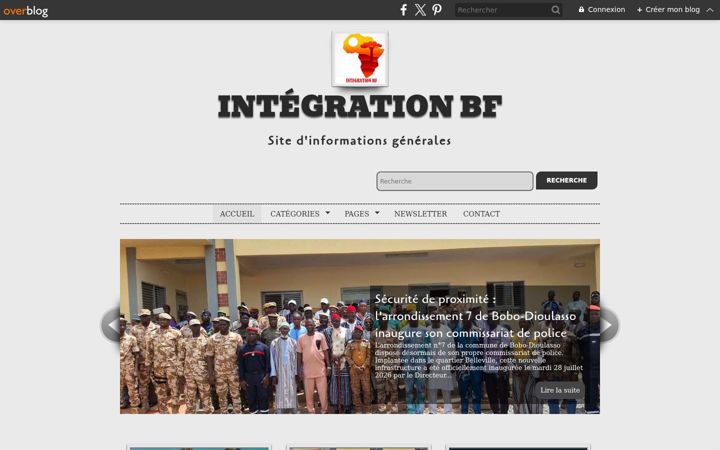 Screenshot of integrationbf.com