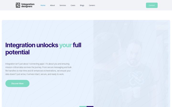 Screenshot of integrationdesigners.com