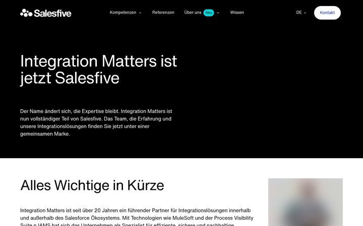 Screenshot of integrationmatters.com