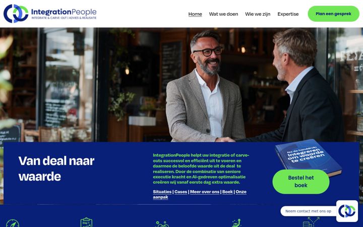 Screenshot of integrationpeople.nl