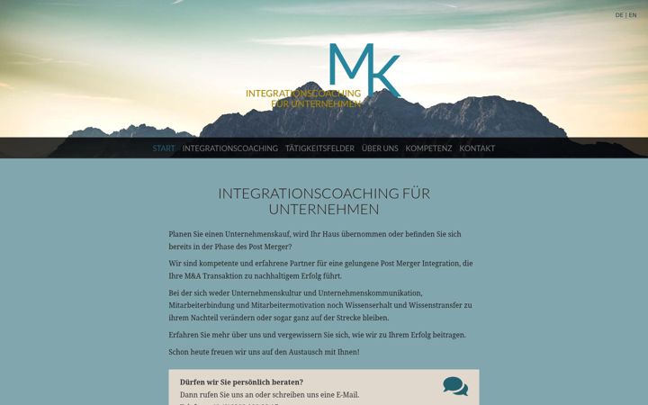 Screenshot of integrationscoaching.ch