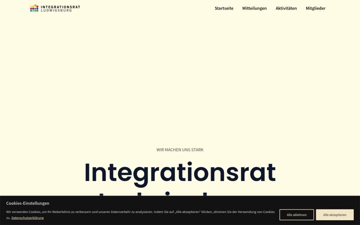 Screenshot of integrationsrat-lb.de