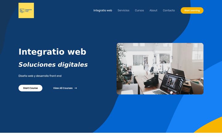 Screenshot of integratioweb.com