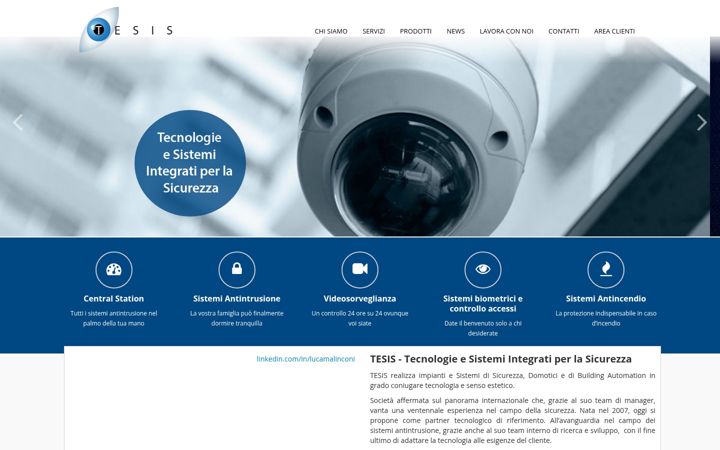 Screenshot of integrazione-domotica.com