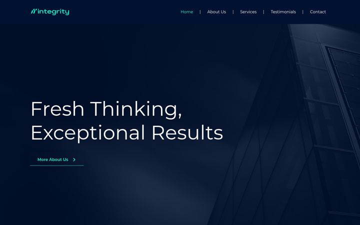 Screenshot of integrity-group.co.uk