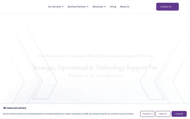 Screenshot of integritybridge.com