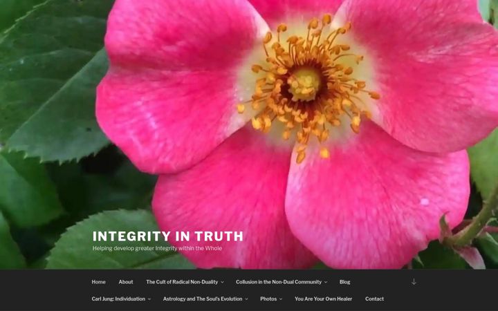 Screenshot of integrityintruth.com