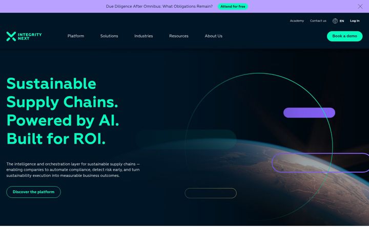 Screenshot of integritynext.com