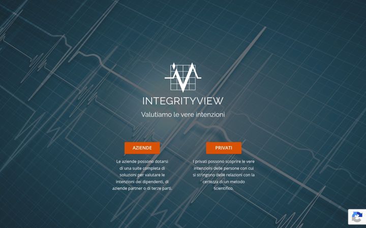 Snimka zaslona za integrityview.com