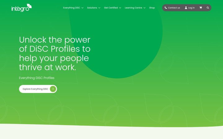 Screenshot of integro.com.au