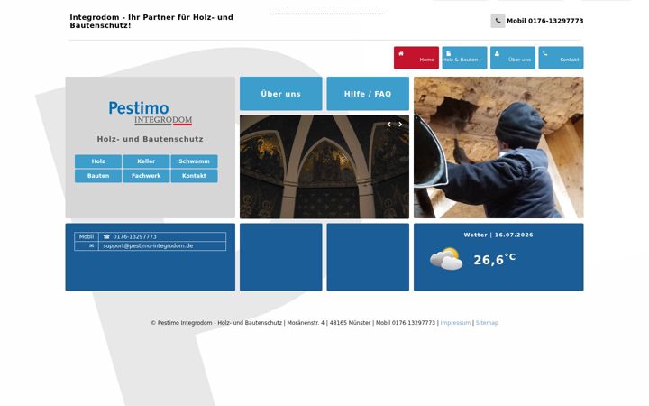 Zrzut ekranu integrodom.com