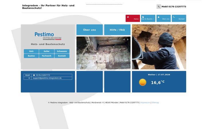 Screenshot of integrodom.de