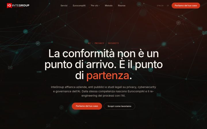 Screenshot of integroup.eu