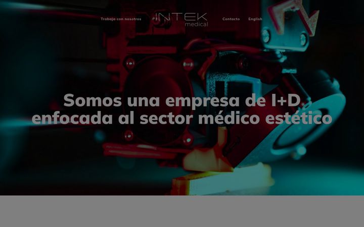 Screenshot of intekmedical.com