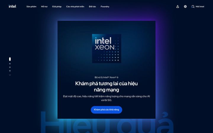 Zrzut ekranu intel.vn