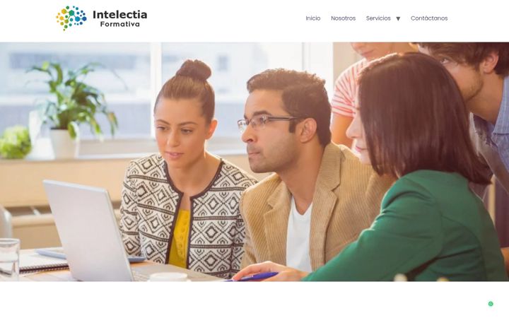 Screenshot of intelectia-formativa.com