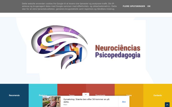 Screenshot of intelectoemacao.com