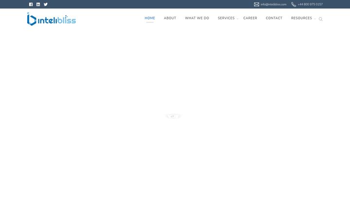 Screenshot of intelibliss.com